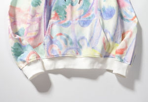 Ropa de calle personalizada Tie Dye sudaderas con capucha casuales de invierno de secado rápido transpirable lavado 2024 sudaderas con capucha con logotipo personalizado OEM - Product Image 2