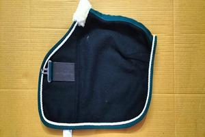 Tapis en polaire de cheval miniature bleu noir beige avec logo personnalisé ODM/OEM EQUEATRIAN Kanpur Fabricant de gros - Product Image 6