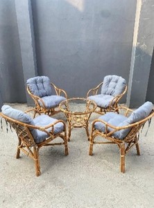 Ensembles de salon en rotin Subaliu de haute qualité tissant des meubles indonésiens en rotin Jawit avec un design moderne et élégant simple - Product Image 2