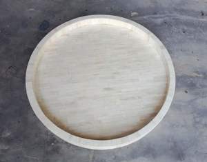 Plateau de service en incrustation d'os fait à la main de haute qualité artisanat HF de meilleure qualité pour une utilisation décorative à la maison de restaurant - Product Image 4