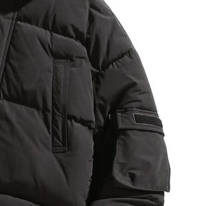 Hip Hop Men Bubble Jacket Custom Made Logo Winter Warm Puffer <b>Vintage</b> Stylish Coats Non Stretch Fabric Jacket Outdoor Wear - Product Image 4