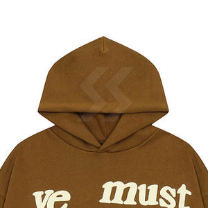 Utilisation en extérieur Meilleures ventes Basics Puff Printing Hoodies Fashion Wear Durable Material Puff Printing Hoodies - Product Image 4