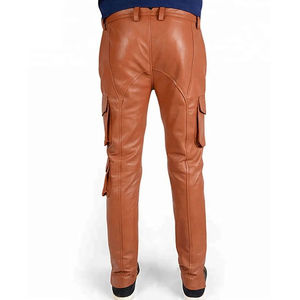 <b>Men</b> Fashionable Slim Fit <b>Leather</b> <b>Pants</b> Casual Wear Original <b>Leather</b> Best Quality <b>men</b> <b>Leather</b> <b>Pants</b> - Product Image 3