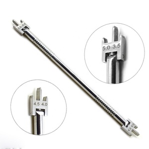 Stainless Steel Premium Dental Bracket Positioning Height <b>Gauge</b> Movable Orthodontic <b>Measuring</b> <b>Tool</b> High Precision Use - Product Image 1