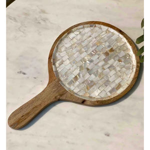 Latest Design Hexagon Shape Solid Wood Platters Premium Quality <b>Large</b> Size Ideal for Hotel Ware Wedding Parties Dinnerware - Product Image 5