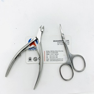 Cortador de cutículas profesional de acero inoxidable 2025, cortador de uñas de alta calidad, cortador de cutículas de precisión para manicura Staleks Pro - Product Image 1