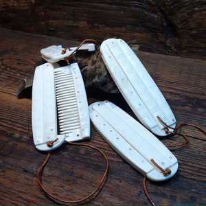 Peine de Cuerno de Búfalo Natural Ecológico Más Vendido al por Mayor, Hecho a Mano para el Crecimiento del Cabello y Anticaspa - Product Image 6