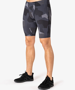 Leggings de sport pour hommes, pantalon de gymnastique, vente en gros, Compression personnalisée - Product Image 1