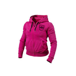 Sudaderas con capucha y sudaderas de mujer al por mayor de punto sólido informal de alta calidad - Product Image 1