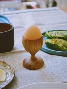 ถ้วยไข่ทำจากไม้ที่เป็นมิตรต่อสิ่งแวดล้อมแบบโบราณ - Product Image 5