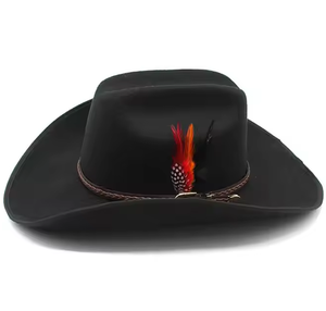 Sombreros Vaqueros de Lana 100% de Calidad Profesional SWIS INTERNATIONAL, Estilo Urbano, para Todas las Estaciones, Ajustables, Unisex, Servicio OEM Disponible - Product Image 3