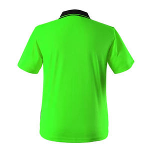 100% poliéster ropa de trabajo seguridad Polo manga corta Camiseta poliéster Hi Vis reflectante ropa de trabajo seguridad reflectante camisetas - Product Image 6