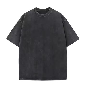Camisetas de Hombre Nuevas con Logotipo Personalizado, Corte Regular, Estilo Hip Hop, Impresión por Sublimación, Algodón Grueso de 150g - Product Image 3