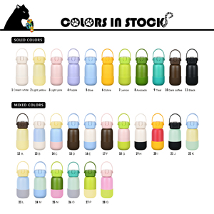Botella Aislada de 16 oz con Revestimiento de Goma Suave al Tacto, Doble Pared de Acero Inoxidable, Taza de Agua para Gimnasio y Fitness, Logotipo Personalizado, Venta al Por Mayor OEM - Product Image 6