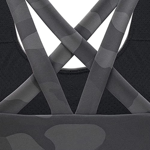 Sujetador deportivo sencillo con cuello Halter para fitness y entrenamientos informales, ropa deportiva transpirable y lavada - Product Image 3