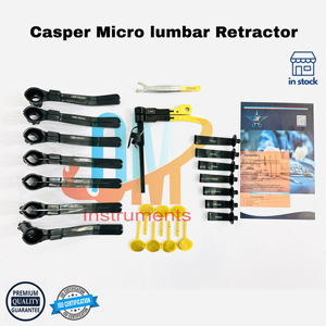 Venta caliente Casper Micro Lumbar Discectomía Retractor Set Kit de instrumentos de cirugía espinal Procedimiento de Cirugía de espalda mínimamente invasivo - Product Image 3