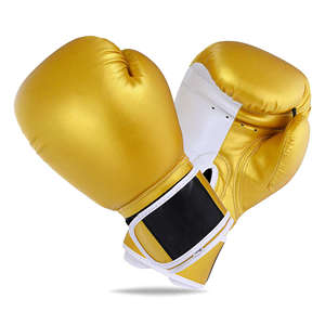 Gants de boxe personnalisés avec logo du fabricant, cuir de vachette de haute qualité, respirants, à lacets, nouveau design, gants de combat MMA - Product Image 3