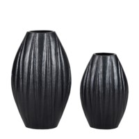 Vente en gros en vrac Design attrayant Vase à fleurs en métal de haute qualité pour la décoration intérieure Dessus de table Décoration murale