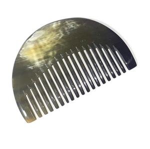 Peigne en corne de buffle de style animal, poli de qualité supérieure, écologique, naturel, fait à la main, pour le coiffage des cheveux, fournisseur indien - Product Image 4