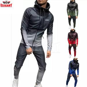 Survêtement de jogging pour hommes 100 % polyester, avec impression de logo personnalisée, dernier design et sur mesure, vente en gros - Product Image 6