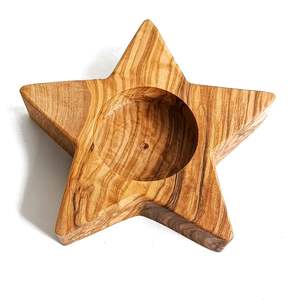 Support de bougie chauffe-plat en bois artistique, décoration d'intérieur, centre de table spa, style rustique relaxant, idée cadeau de Pâques apaisante - Product Image 1