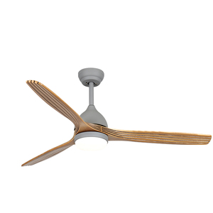 Ventilador de Techo Moderno HC con Luz, 3 Aspas, Motor DC, LED, Control Remoto, Regulable, 6000K, Cuerpo Metálico, Garantía de 10 Años - Product Image 2