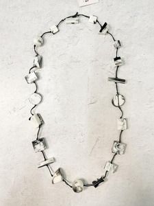 Collar de Cuentas de Resina, Joyería de Moda Hecha a Mano Personalizable de la India, Chapado en Rodio, para Bodas, Venta al por Mayor a Granel - Product Image 4