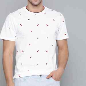 เสื้อยืดแฟชั่นใหม่ ผ้าฝ้าย 100% สำหรับผู้ชาย ทรงหลวม คุณภาพสูง ขายดี ผ้าฝ้าย 100% คอวี เสื้อยืดผู้ชาย - Product Image 6