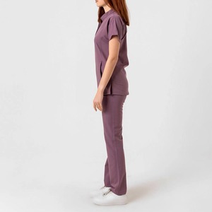 Personalizable Super Suave Transpirable y Lavable Manga Corta Hospital Scrubs Venta de Fábrica Uniformes de Enfermera para los Médicos - Product Image 2