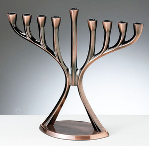 Décoration Menorah Porte-bougie pour la décoration de Noël Support de bougie en métal pour mariage Décoration de dîner et de salle à manger - Product Image 5