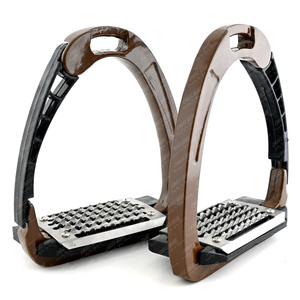 Étriers de sécurité pour équipement équestre de haute qualité Saut libre Libération rapide Fonction à ressort Antidérapant Breakaway Western Stirrup - Product Image 1