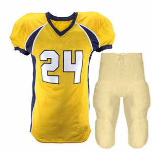 Ropa deportiva personalizada para adultos, uniformes de fútbol americano, precio al por mayor, suministro directo de fábrica, uniforme de fútbol americano - Product Image 4