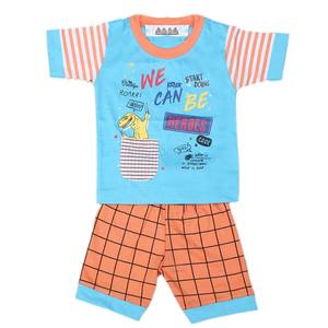 ชุดสูทเด็กชายแขนสั้น 4548 -สีฟ้า - Product Image 5