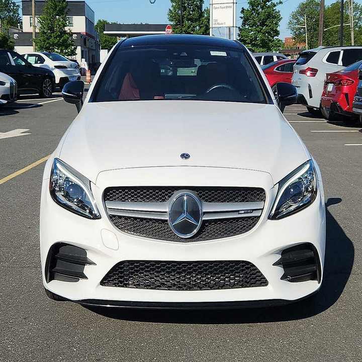 2022 M-e-r-c-e-d-e-s-B-e-n-z C-Cla-ss AMG C 43 Coupe 4MATIC with Low Mileage and Affordable Price in Stock Ready for Shipment