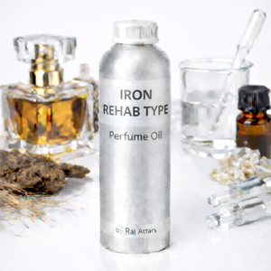Huile de parfum concentrée de haute qualité IRON REHAB TYPE 50 grammes / Attar Longue durée Unisexe Parfum pour un usage quotidien - Product Image 1