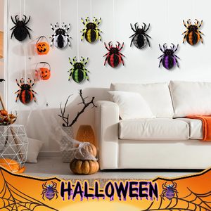 Halloween mô nhện tổ ong treo thẻ thủ công mỹ nghệ cho nhà trường lớp học văn phòng trong nhà Halloween trang trí nguồn cung cấp - Product Image 6