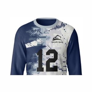 Personalización Diseña tu propio logotipo Venta al por mayor 100% Poliéster Camiseta de voleibol Ropa deportiva Camiseta de voleibol - Product Image 4