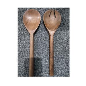 Couverts en bois écologiques de 2 avec vernis pour la maison et les ustensiles de cuisine à bas prix, ensembles de couverts en bois de mangue de bonne qualité - Product Image 2