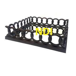 Bandeja para servir hierba de madera de bambú con acabado de nogal de calidad superior hecha a mano, equipo de servicio de catering - Product Image 2