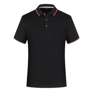 Logotipo personalizado Formal para camisa para hombres y mujeres, algodón transpirable de secado rápido comprimido, manga corta, estampado de talla grande - Product Image 2