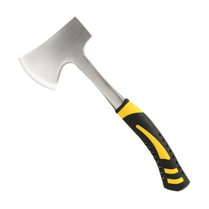 Hacha de Camping de Acero con Alto Contenido de Carbono de 1500g, Personalizada al por Mayor, con Espalda Plana, Mango de Fibra de Vidrio de Grado Industrial, OEM - Product Image 5