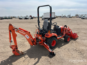 รถตักล้อยาง Kubota BX23S รุ่นปี 2023 รับน้ำหนักได้ 300 ตัน ปั๊มไฮดรอลิก KYB ชิ้นส่วนแกนลูกปืนหลัก ชั่วโมงการทำงานต่ำ - Product Image 3