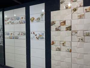 300x600mm nouvelle Villa pierre Design bâtiment extérieur rugueux carrelage extérieur marbre décoration carreaux de céramique pour mur de l'inde - Product Image 4