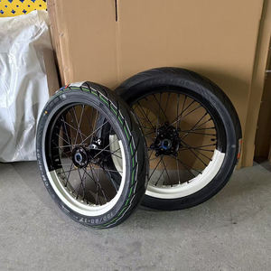 <span class=keywords><strong>Kit</strong></span> de roues pour Surron Ultra Bee, roues route/tout-terrain avec pneu coulissant, état neuf, moyeu de roue de moto en alliage d'aluminium - Product Image 6