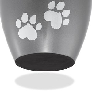Urnas de cremación clásicas de nuevo diseño, urnas funerarias de Metal para mascotas con acabado Gris, urnas de cremación para mascotas a los mejores precios al por mayor - Product Image 3