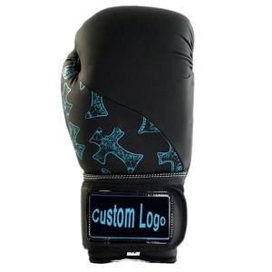 Gants de boxe de haute qualité, design professionnel, logo personnalisé, gants de combat en cuir PU pour fournisseur de gros - Product Image 2