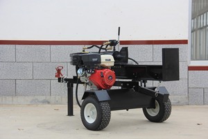 <span class=keywords><strong>Fendeuse</strong></span> de bois <span class=keywords><strong>hydraulique</strong></span> électrique de 50 <span class=keywords><strong>tonnes</strong></span> Coupe-bûches de bois de type horizontal Machine de fendage de bois à moteur diesel - Product Image 3