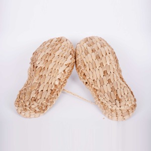 Pantoufles unisexes en jacinthe d'eau avec logo personnalisé de la plus haute qualité, pantoufles plates de premier choix pour un usage quotidien - Product Image 6