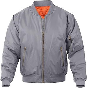 Customizable Lightweight Men's Satin Flight <b>Jacket</b> Breathable 100% Polyester Windbreaker Embroidery All Season Bomber <b>Jacket</b> - Product Image 1