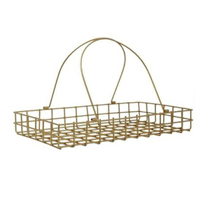 Unique Design Round Shape Metal <b>Wire</b> <b>Storage</b> <b>Basket</b> With Gold Powder Coating Finishing Kitchen Counter Top Fruits <b>Storage</b> <b>Basket</b> - Product Image 6